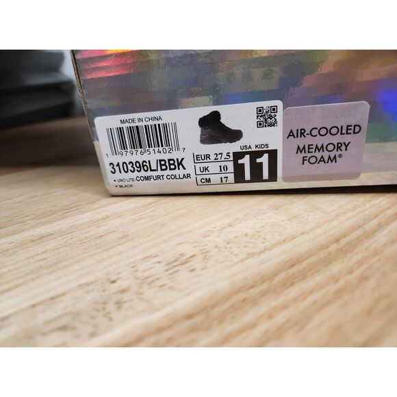 Skechers Street Uno Lite Girls Shoes – Size 11, Comfurt Collar & Memory Foam - Picture 8 of 10